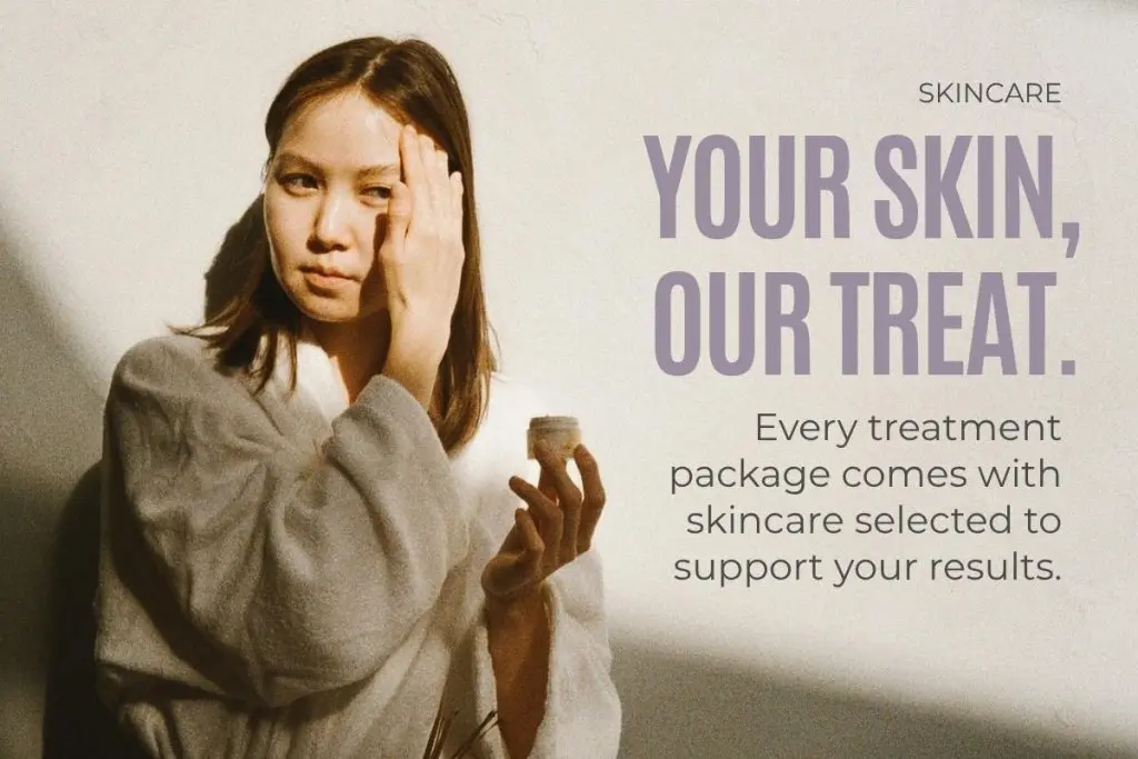 Aisthetikos treatment packages with complimentary skincare